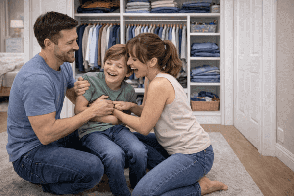 A diferença entre organizar o guarda-roupa e conseguir manter a organização